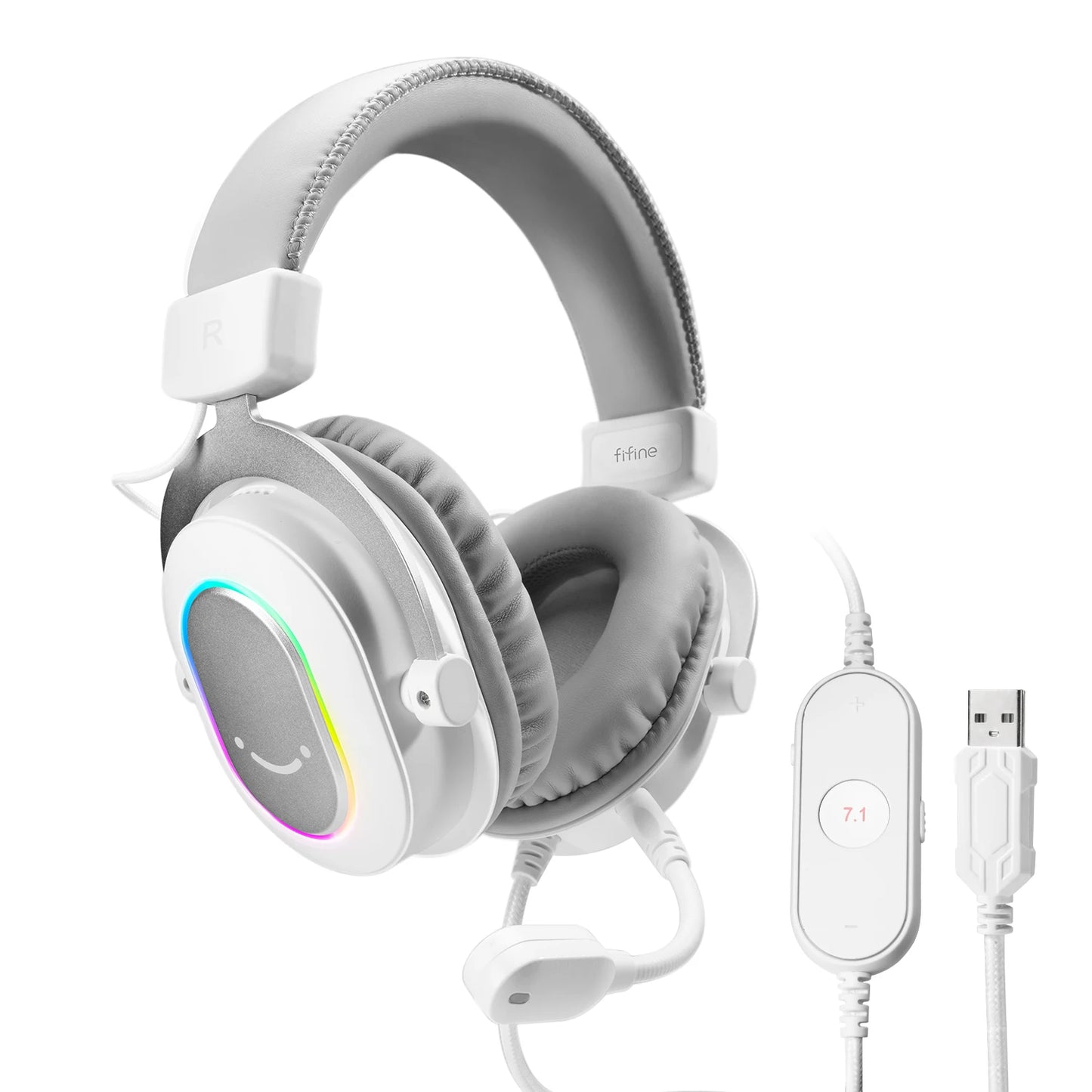 Fifine Dynamic RGB Gaming Headset