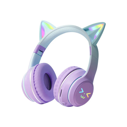 Gradient Wireless Cat Ear Headphones
