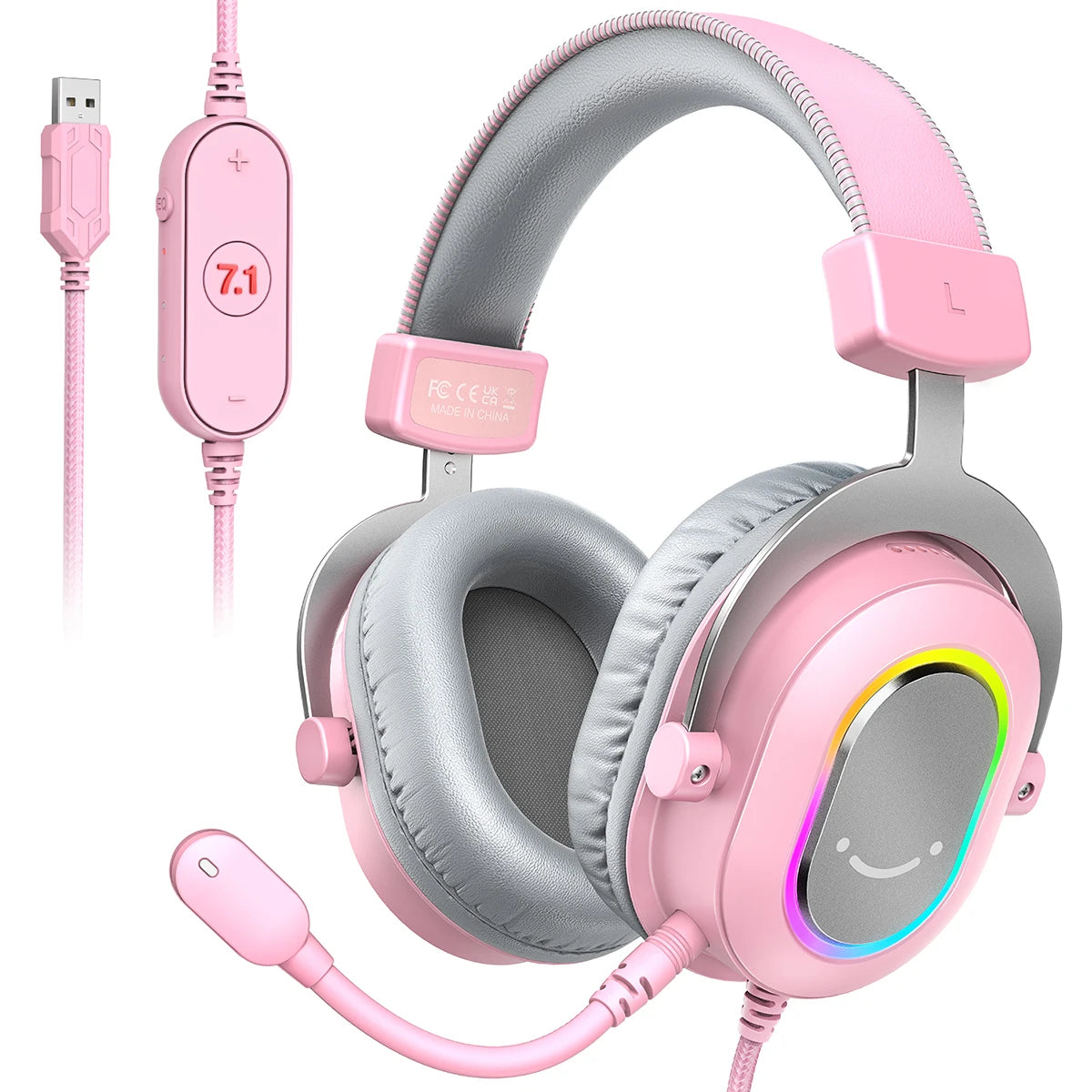 Fifine Dynamic RGB Gaming Headset