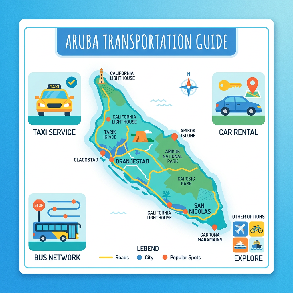 GETTING TO AND AROUND ARUBA